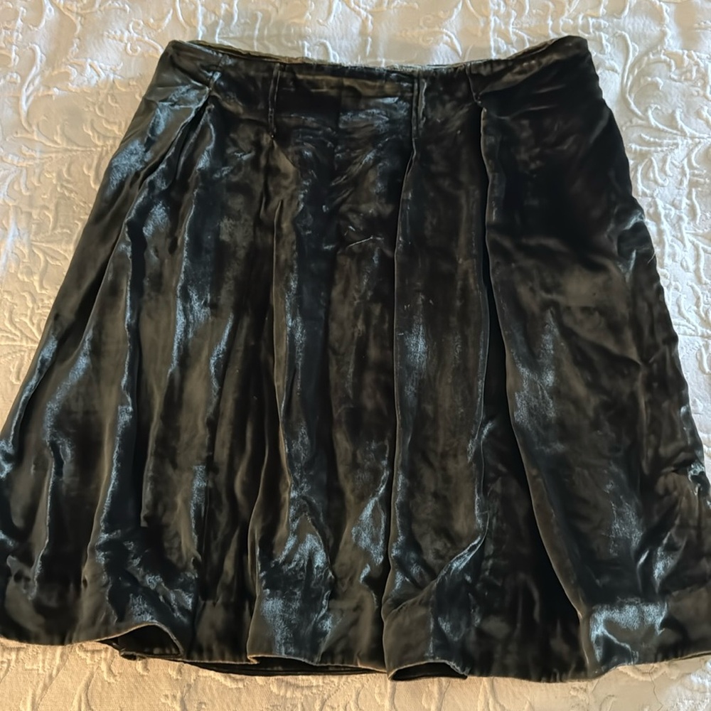 Burberry velvet skirt